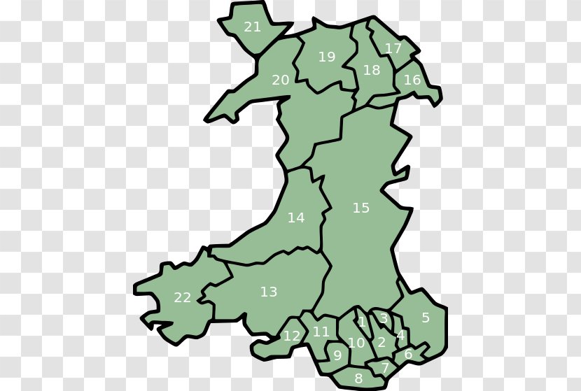 Pembrokeshire Carmarthen Cardiff Anglesey Newport - Line Art - Welsh Transparent PNG