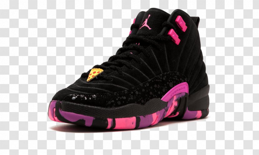 Air Jordan 12 Retro 'Doernbecher' Mens Sneakers Sports Shoes 4 Db - Xii - All Pink Transparent PNG
