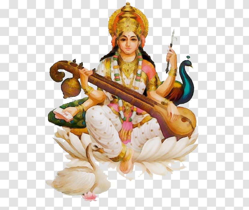 Indian Musical Instruments Instrument Veena Statue Clip Art Transparent PNG