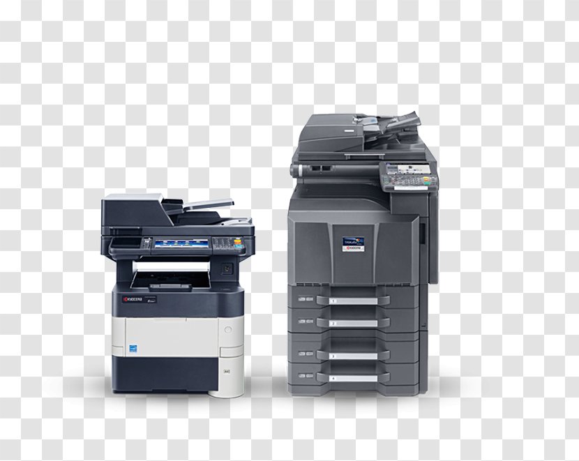 Kyocera Photocopier Multi-function Printer Hewlett-Packard - Ricoh - Hewlett-packard Transparent PNG