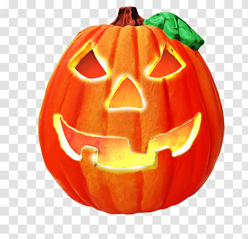 Jack-o'-lantern Halloween Pumpkin Carving - Calabaza Transparent PNG