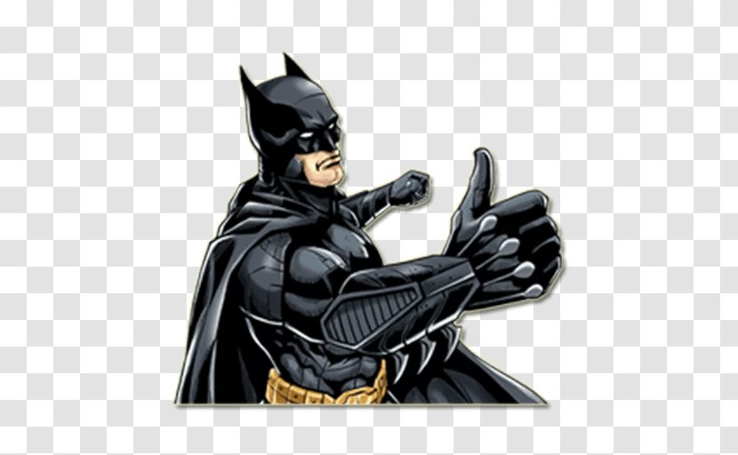 Batman 3D Sticker Batman: Arkham Origins Telegram - Comics Transparent PNG