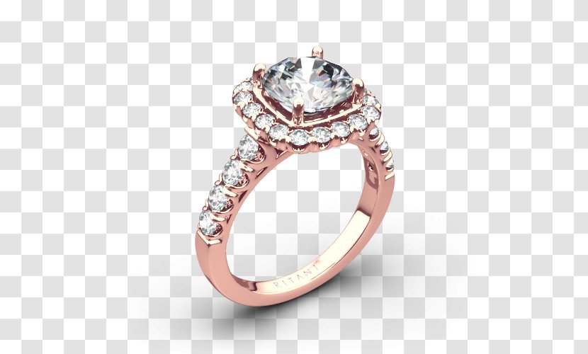 Diamond Engagement Ring Jewellery - Bezel Transparent PNG