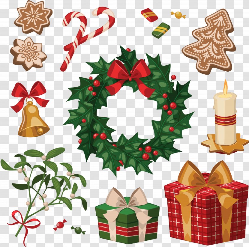 Christmas Gift New Year's Day Festival - Decor - Decorations Transparent PNG
