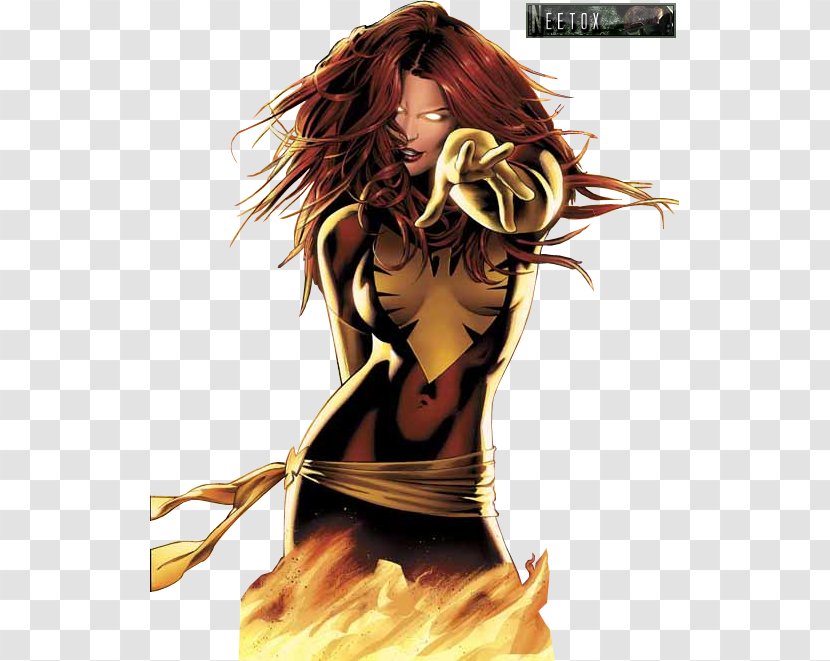 Jean Grey Marvel Comics Female Cinematic Universe - Watercolor - X-men Transparent PNG