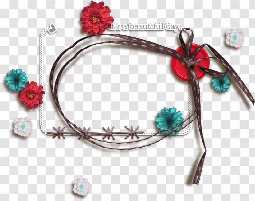 Flower Designer - Jewellery - Watercolor Floral Border Creative Design Material Transparent PNG
