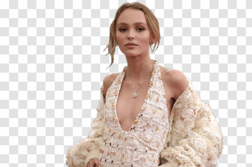 Lily-Rose Depp Chanel Tusk Actor Film - Silhouette - Glamour Transparent PNG