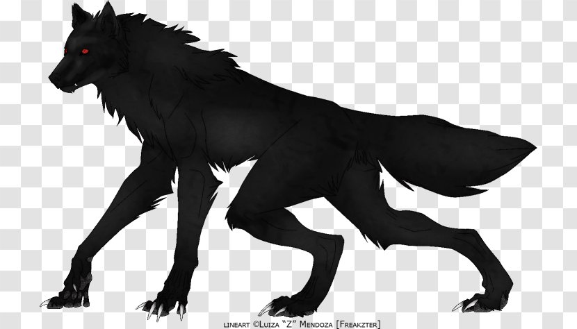 Werewolf YouTube Gray Wolf Drawing - Mythical Creature Transparent PNG