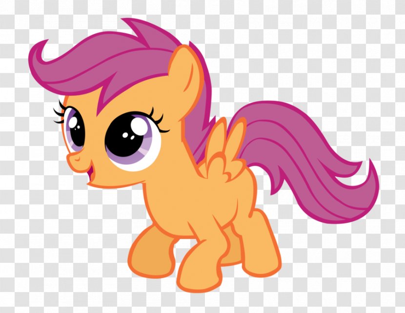 Pony Scootaloo Rainbow Dash Pinkie Pie Cutie Mark Crusaders - Mythical Creature - Heroes Vector Transparent PNG