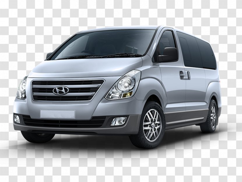 Compact Van Minivan Hyundai Starex Car - Commercial Vehicle Transparent PNG