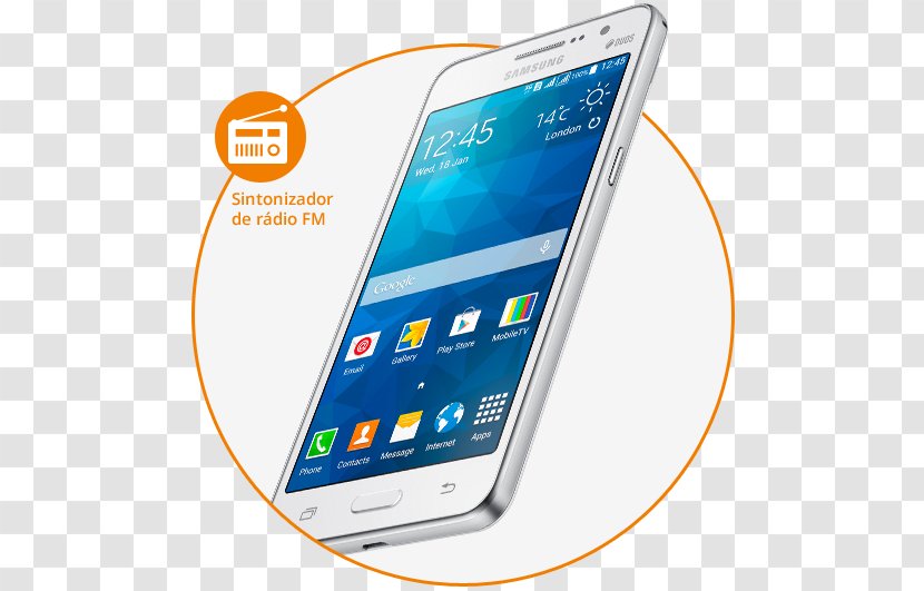 Smartphone Feature Phone Samsung Galaxy Grand Prime Gran Duos TV - Product Object Transparent PNG