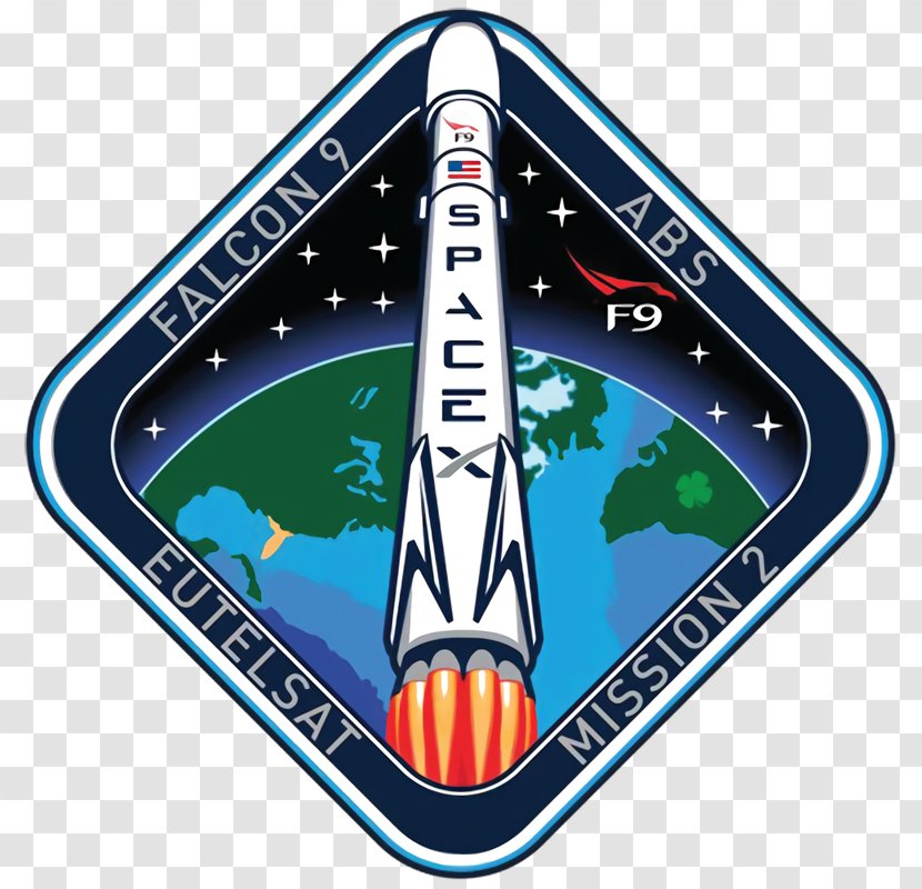 Cape Canaveral Air Force Station Space Launch Complex 40 SpaceX Falcon 9 Mission Patch Rocket Transparent PNG