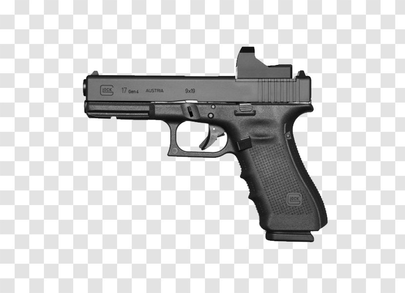 GLOCK 17 9×19mm Parabellum Glock 34 Pistol - Gun Barrel - Handgun Transparent PNG
