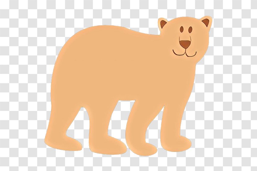 Animal Figure Bear Brown Grizzly Fawn - Wildlife Transparent PNG