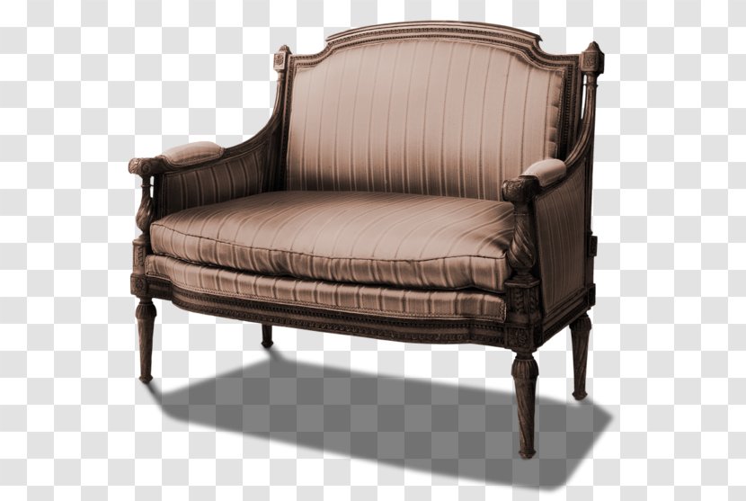Couch Furniture Clip Art - Seat - Continental Sofa Bed Transparent PNG