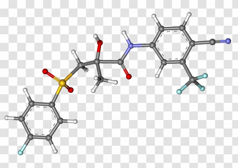 Bicalutamide Calcium Benzoate Cinacalcet Prostate Cancer - Therapy - Chebi Transparent PNG