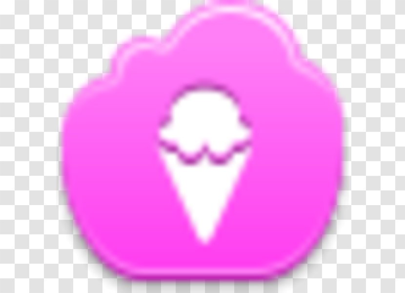 Heart Font Pink M M-095 - Flower - Creamy Clouds Transparent PNG