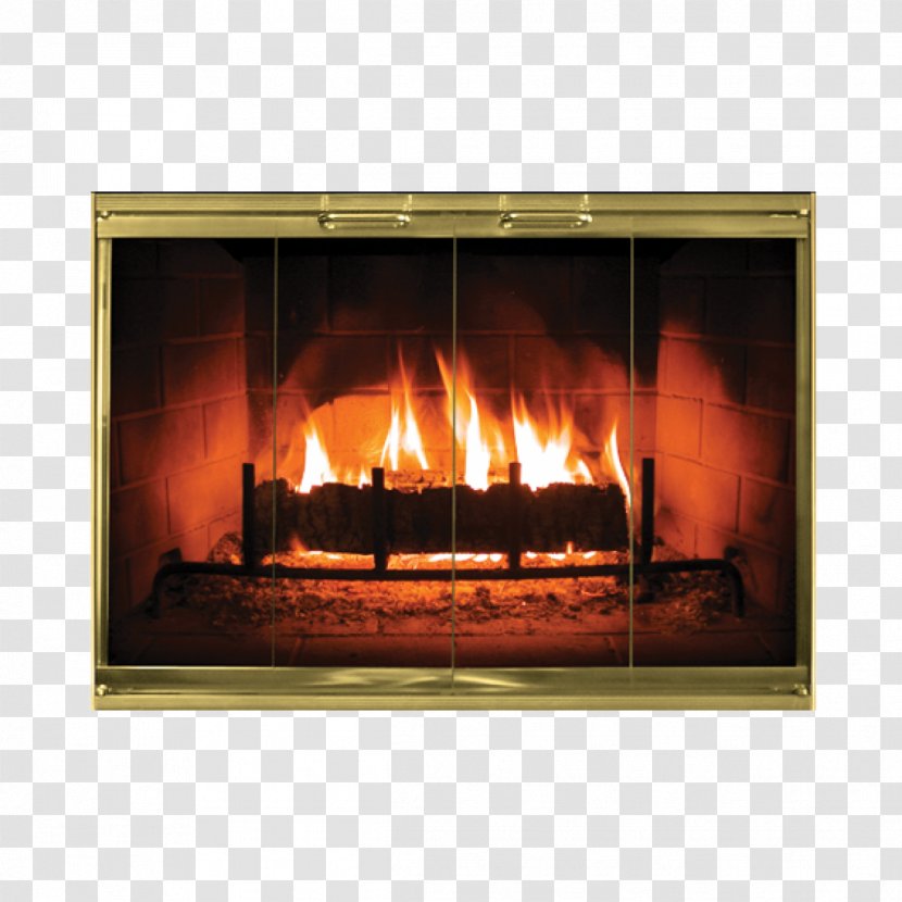 Hearth Wood Stoves Sliding Glass Door Fireplace Transparent PNG