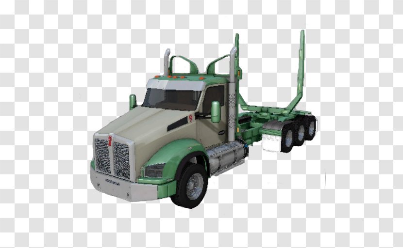 Farming Simulator 17 Semi-trailer Truck Car - Scale Model Transparent PNG