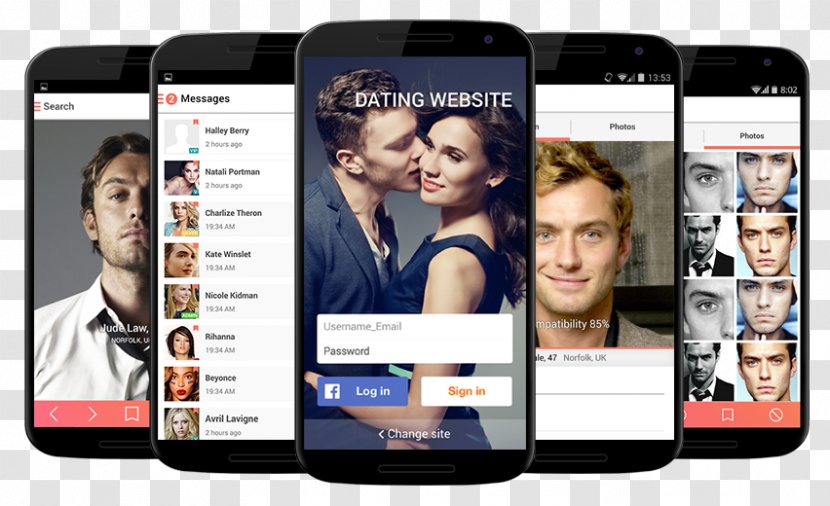 Online Dating Service Mobile Applications - Electronic Device - Habits And Customs Transparent PNG