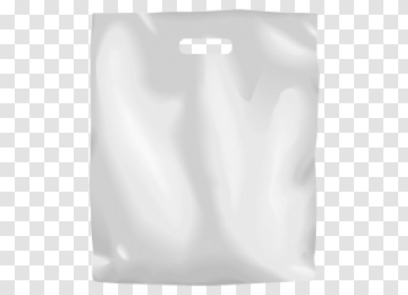 Plastic Bag Paper Low-density Polyethylene - Black And White Transparent PNG