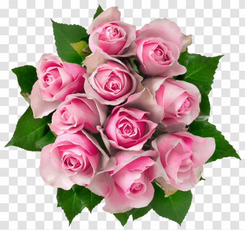 Flower Bouquet Clip Art Rose Pink Flowers - Plant Transparent PNG