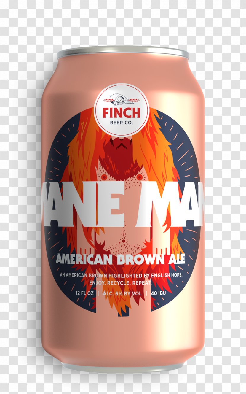 Finch Beer Co Brown Ale Aluminum Can India Pale Transparent PNG