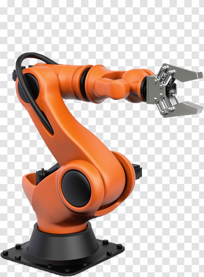Robotic Arm Six Degrees Of Freedom Industrial Robot - Sensor Transparent PNG