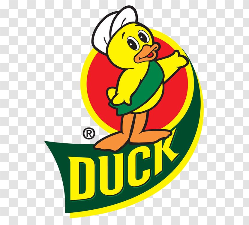 Adhesive Tape Duct Brand Logo Duck - Beak - Ducktape Insignia Transparent PNG