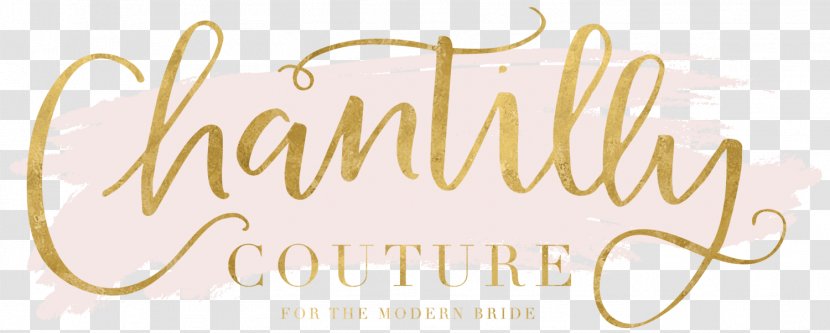 Logo Chantilly Couture Font Brand Oklahoma - Edmond Robinson Transparent PNG