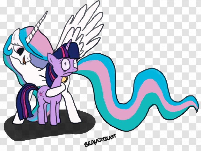 Pony Twilight Sparkle Rarity Princess Celestia Horse - Cartoon Transparent PNG
