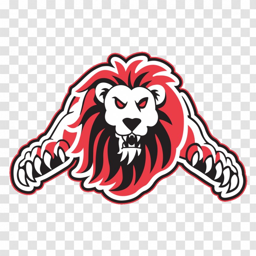 Liberty High School Lions Stadium Logo - Tree - Lion Transparent PNG