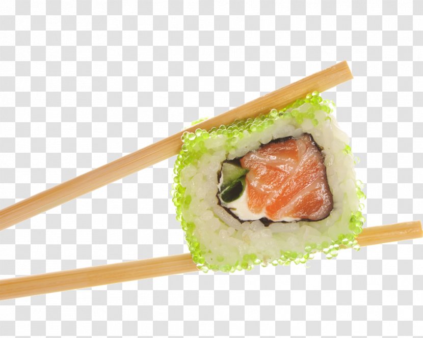 Sushi Japanese Cuisine Makizushi Salmon - Recipe Transparent PNG
