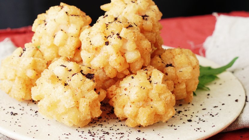 Fried Prawn Hanpen Breaded Cutlet Ball Buffalo Wing - Bread - Shrimps Transparent PNG