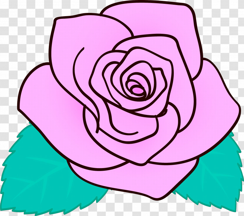 Rose Floral Flower Transparent PNG