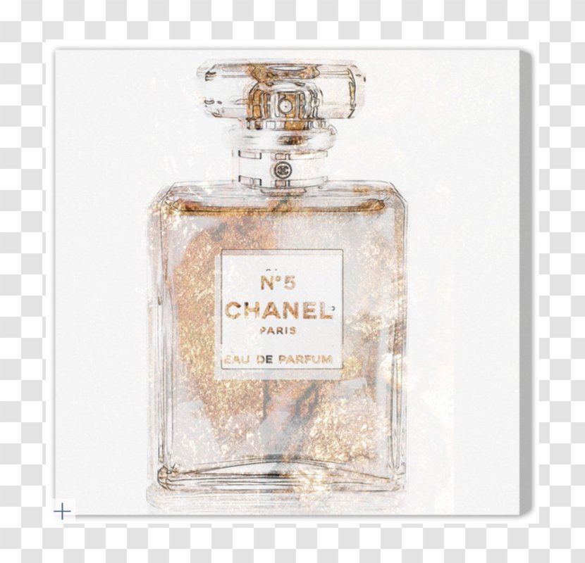 Chanel No. 5 Coco Canvas Perfume - Printing - No5 Transparent PNG