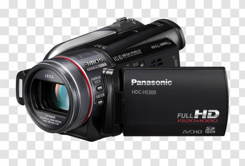 Nikon D300 Video Camera Panasonic Camcorder - Digital Slr - Image Transparent PNG
