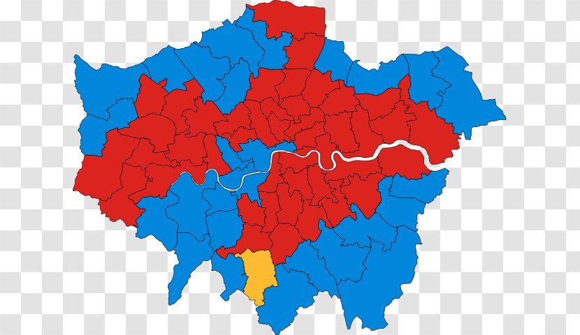 London Borough Of Bexley Southwark Royal Kensington And Chelsea Boroughs Map - England Transparent PNG