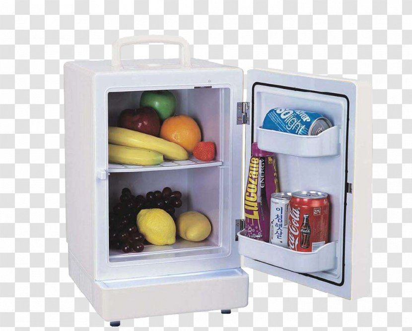 Refrigerator Congelador Home Appliance Room Kitchen - Digital Data - White Car Transparent PNG