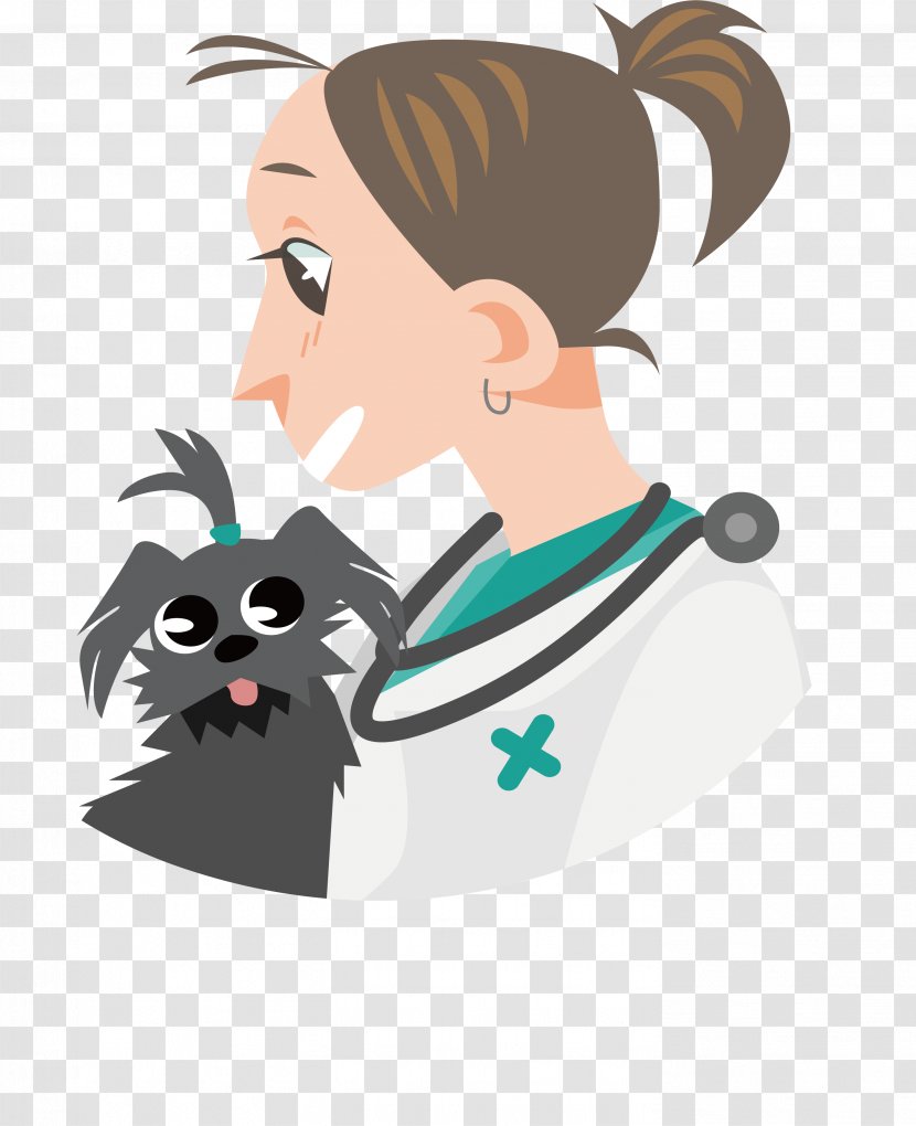 Dog Physician Clip Art - Pet - A Puppy Doctor Transparent PNG