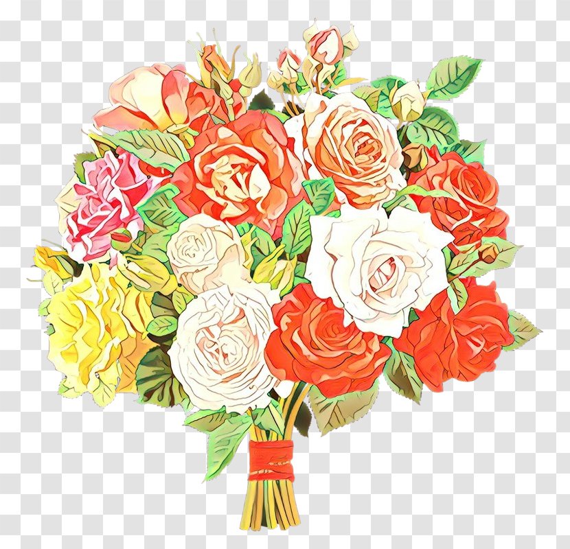 Garden Roses - Cut Flowers - Flower Arranging Flowering Plant Transparent PNG