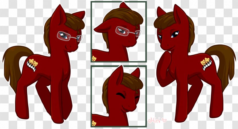 Horse Cartoon Character Font Transparent PNG