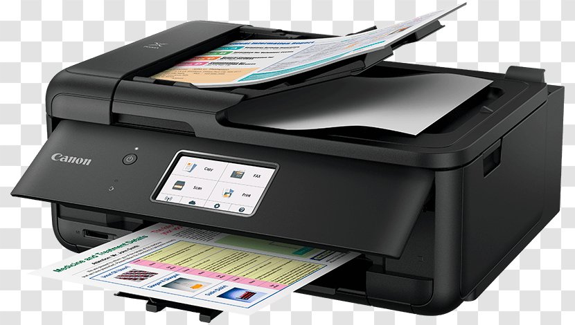 Canon PIXMA TR8550 Multi-function Printer Inkjet Printing - Fax Transparent PNG