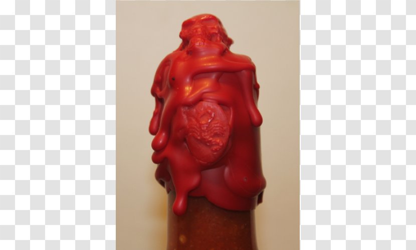 Wood Carving Figurine - Watercolor - Red Wax Seal Transparent PNG