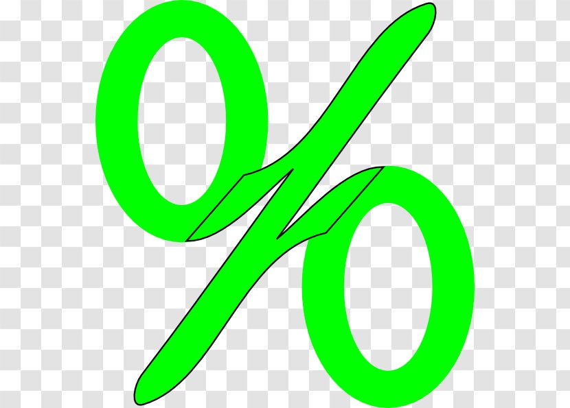 Percentage Percent Sign Mathematics Mathematical Notation Clip Art - Grass Transparent PNG