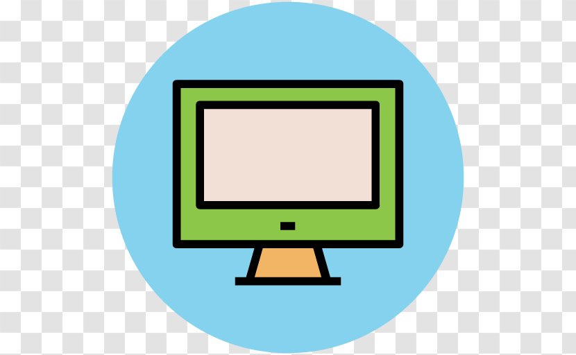 Computer Monitor Icon - Artwork Transparent PNG