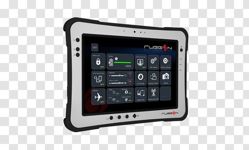 Rugged Computer Laptop Microsoft Tablet PC Intel Panel - Electronic Device - Pc Transparent PNG