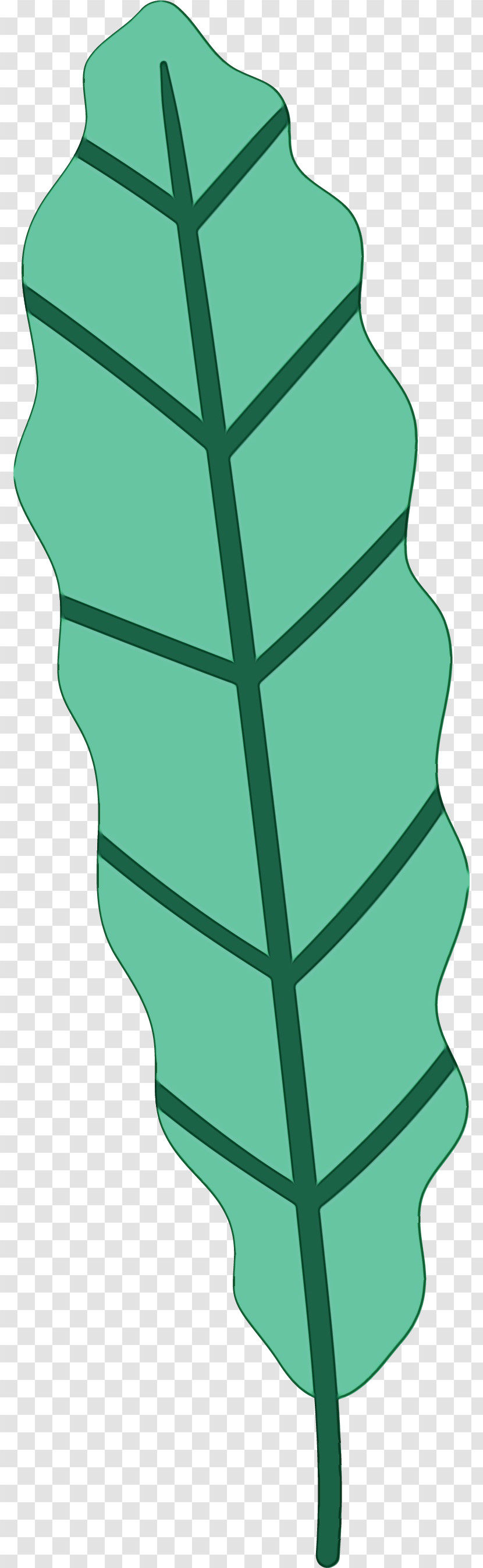 Leaf Angle Line Green M-tree Transparent PNG