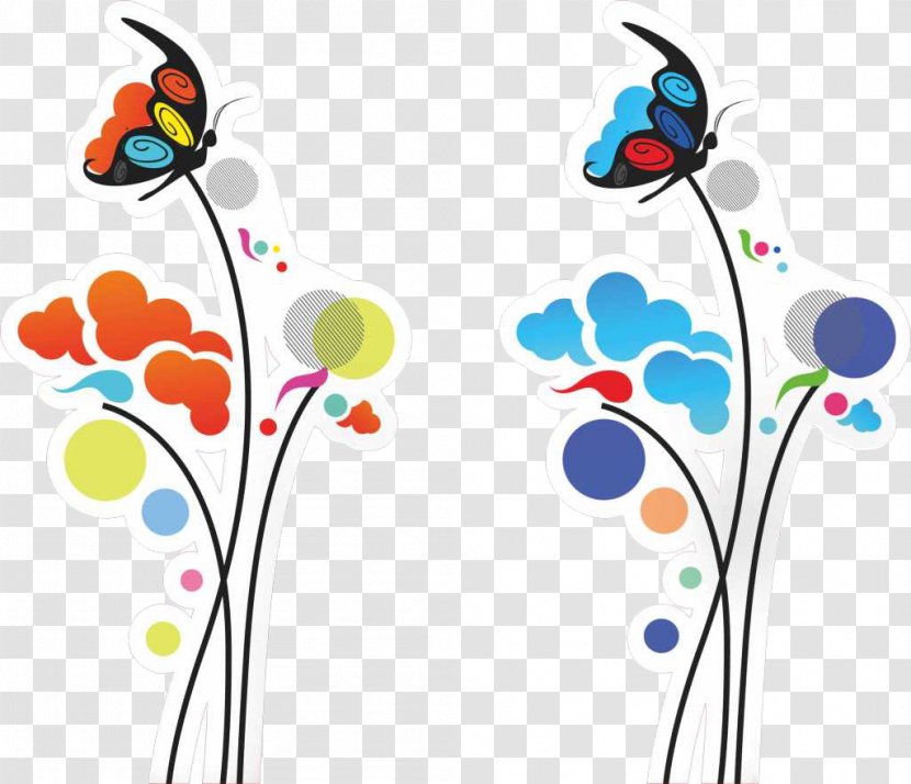 Butterfly Flower Clip Art - Creativity Transparent PNG