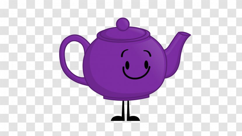 Teapot Kettle Coffee Cup Mug - Purple Transparent PNG